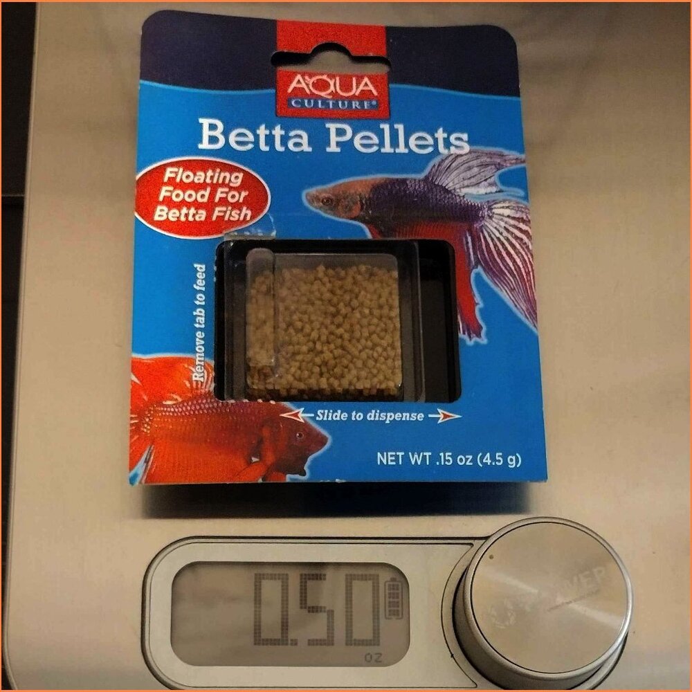 Betta Pellets Floating Fish Food - Picture 3 of 3